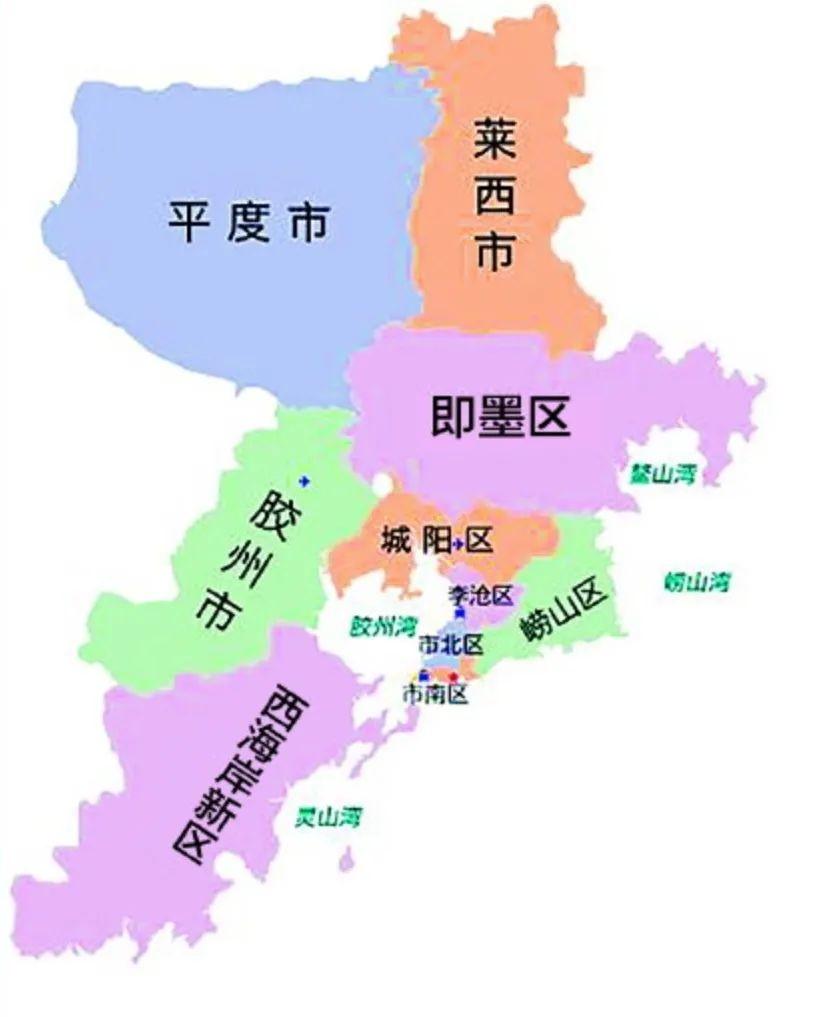 青岛最新行政区划图探索与详解