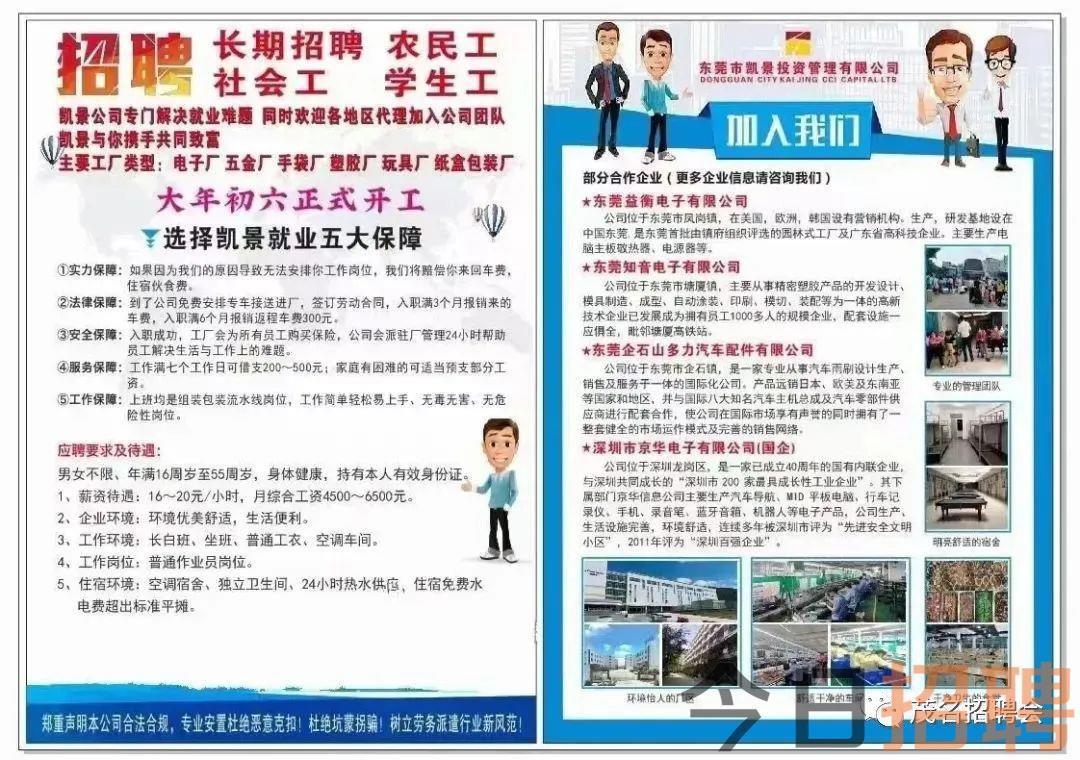 谷饶最新成型岗位火热招聘中！
