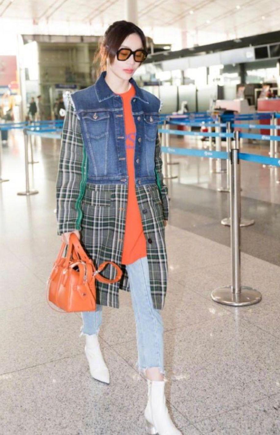 袁姗姗最新机场照片,袁姗姗最新机场照片✨惊艳亮相，时尚魅力无法挡！