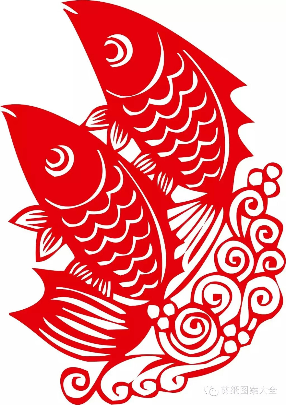 最新鱼剪纸,传统艺术的创新展现之美