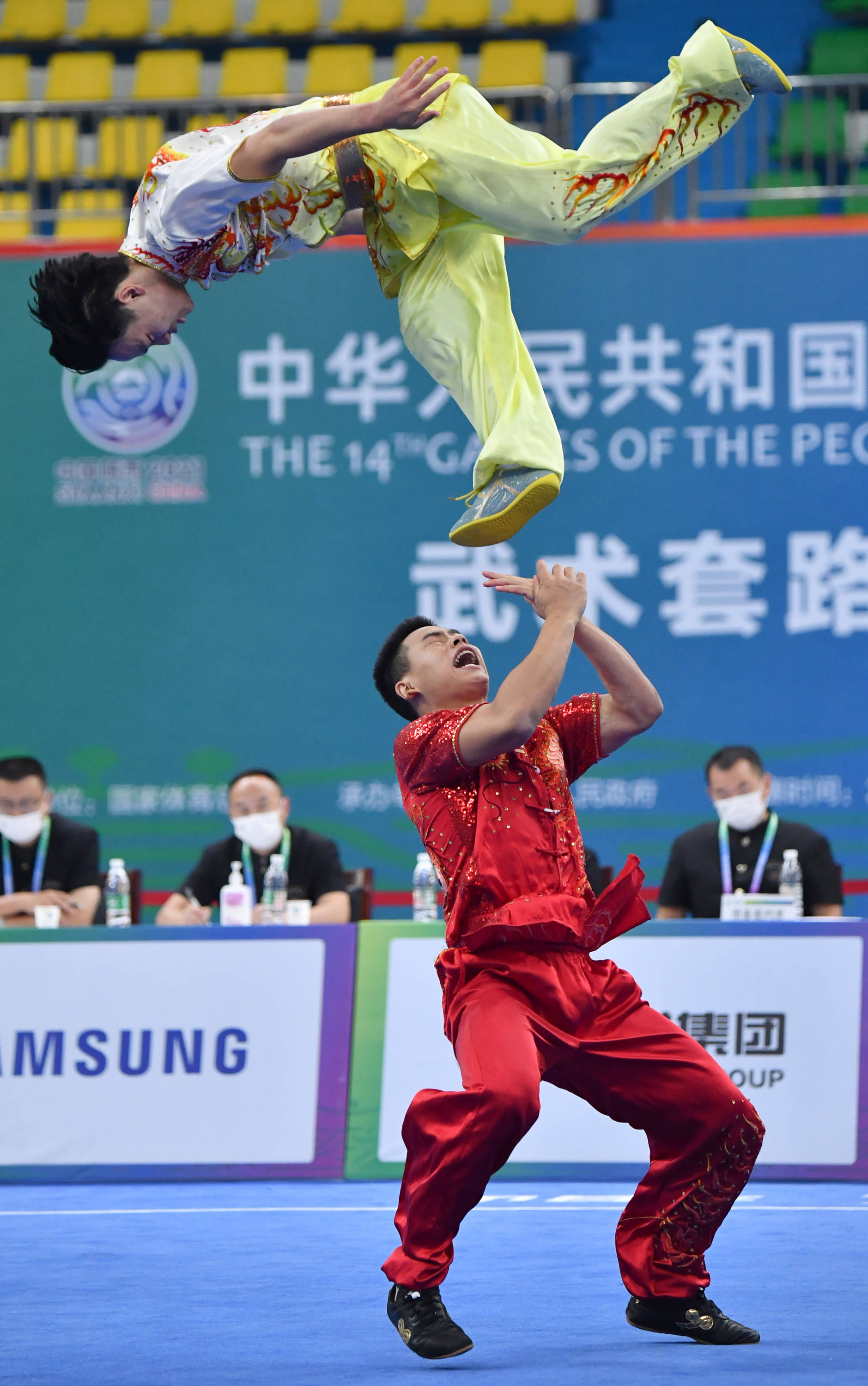 震撼实战演练!绝美武术套路比赛视频热血沸腾登场!