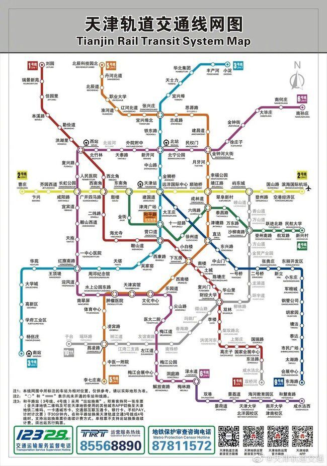 天津地铁线路图最新版，解读天津地铁的发展与未来规划全景展望